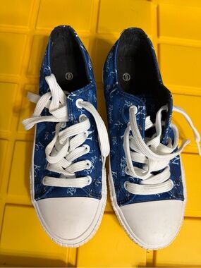 Kansas City Royals Canvas Lace-Up Sneakers